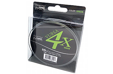 Image of Fitzgerald Fishing Vursa Braid 4X Line, 40lb, Green, 150yds, VBG4X40150