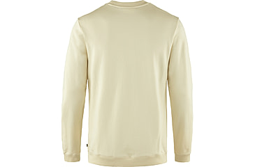 Image of Fjallraven 1960 Logo Badge Sweater - Mens, Chalk White, Medium, F87163-113-M