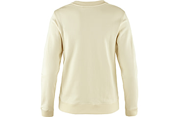 Image of Fjallraven 1960 Logo Badge Sweater - Womens, Chalk White, 2XS, F87230-113-XXS