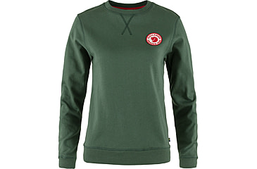 Image of Fjallraven 1960 Logo Badge Sweater - Womens, Deep Patina, Extra Large, F87230-679-XL