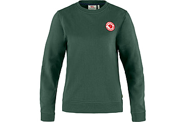 Image of Fjallraven 1960 Logo Badge Sweater - Womens, Deep Patina, Medium, F87230-679-M