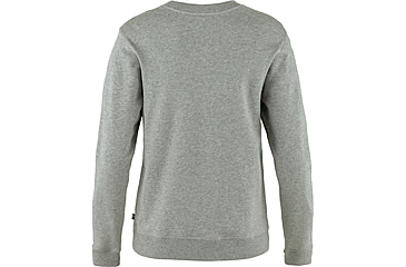 Image of Fjallraven 1960 Logo Badge Sweater - Womens, Grey/Melange, Extra Large, F87230-020-999-XL