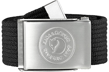 Image of Fjallraven 1960 Logo Belt, Black, One Size, F86978-550-OneSize