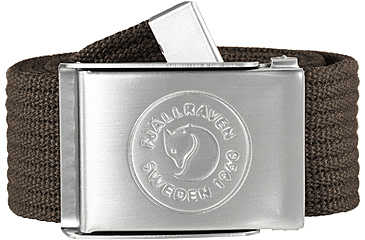 Image of Fjallraven 1960 Logo Belt, Dark Olive, One Size, F86978-633-OneSize