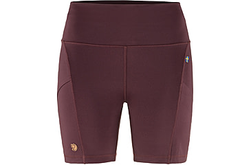 Image of Fjallraven Abisko 6in Short Tights - Womens, Port, Large, F14200146-357-L