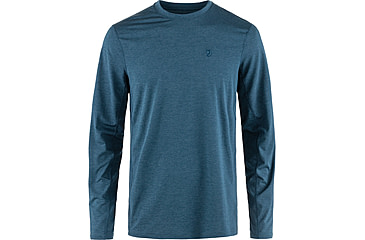 Image of Fjallraven Abisko Day Hike Long Sleeve - Mens, Indigo Blue, Medium, F12600214-534-M