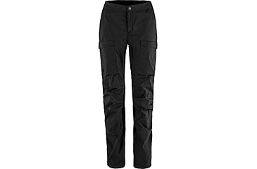 Image of Fjallraven Abisko Hybrid Trail Trousers - Womens, Black, 40EU/Short, F14200142-550-40/S