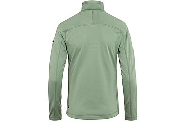 Image of Fjallraven Abisko Lite Fleece Half Zip - Womens, Misty Green, Large, F87141-674-L