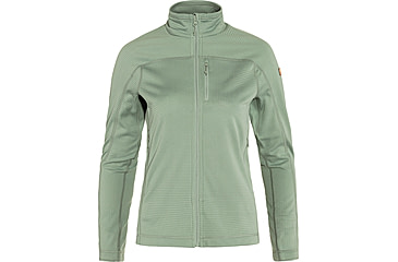 Image of Fjallraven Abisko Lite Fleece Jacket - Womens, Misty Green, Medium, F87142-674-M