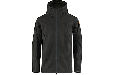 Image of Fjallraven Abisko Lite Trekking Jacket - Mens, Dark Grey/Black, Small, F86132-030-550-S
