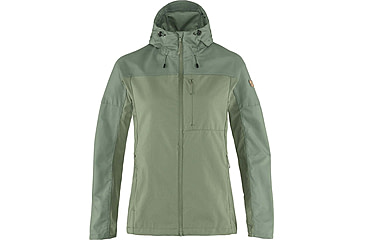 Image of Fjallraven Abisko Midsummer Jacket - Womens, Jade Green/Patina Green, Large, F89826-613-614-L