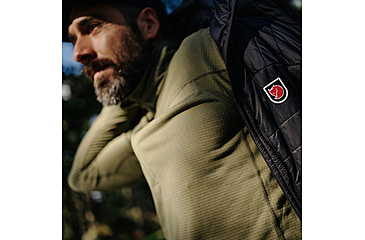 Image of Fjallraven Abisko Sun-Hoodie - Mens, Green, Large, F87199-620-L