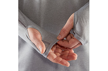 Image of Fjallraven Abisko Sun-Hoodie - Mens, Shark Grey, Medium, F87199-016-M