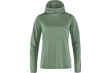 Image of Fjallraven Abisko Sun-Hoodie - Womens, Patina Green, 2XS, F84108-614-XXS