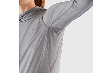 Image of Fjallraven Abisko Sun-Hoodie - Women's, Shark Grey, Medium, F84108-16-M