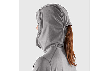 Image of Fjallraven Abisko Sun-Hoodie - Women's, Shark Grey, Medium, F84108-16-M