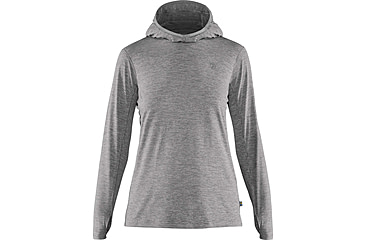 Image of Fjallraven Abisko Sun-Hoodie - Women's, Shark Grey, Medium, F84108-16-M