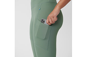 Image of Fjallraven Abisko Tights - Womens, Patina Green, Extra Large, F84773-614-XL