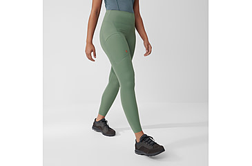 Image of Fjallraven Abisko Tights - Womens, Patina Green, Extra Large, F84773-614-XL