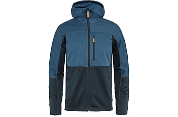 Image of Fjallraven Abisko Trail Fleece - Mens, Indigo Blue/Dark Navy, Extra Small, F82257-534-555-XS