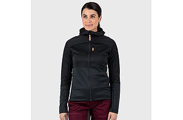 Image of Fjallraven Abisko Trail Fleece - Womens, Black, M, F89589-550-M