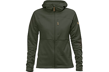 Image of Fjallraven Abisko Trail Fleece - Womens, Deep Forest, Large, F89589-662-L