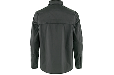 Image of Fjallraven Abisko Trail Shirt Long Sleeve - Mens, Dark Grey, Medium, F12600194-30-M