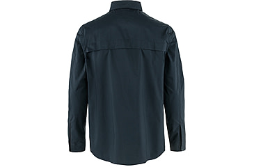 Image of Fjallraven Abisko Trail Shirt Long Sleeve - Mens, Dark Navy, Medium, F12600194-555-M