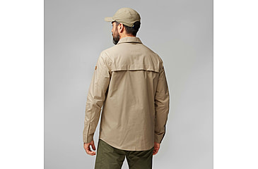 Image of Fjallraven Abisko Trail Shirt Long Sleeve - Mens, Fossil, 2XL, F12600194-118-XXL