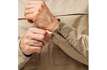 Image of Fjallraven Abisko Trail Shirt Long Sleeve - Mens, Fossil, 2XL, F12600194-118-XXL