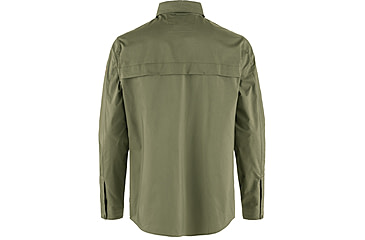 Image of Fjallraven Abisko Trail Shirt Long Sleeve - Mens, Green, Small, F12600194-620-S