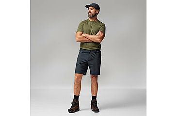 Image of Fjallraven Abisko Trail Stretch Shorts - Mens, Dark Navy, 58, F12200165-555-58