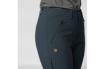 Image of Fjallraven Abisko Trail Stretch Trousers - Womens, Dark Navy, 40/R, F87101-555-40/R