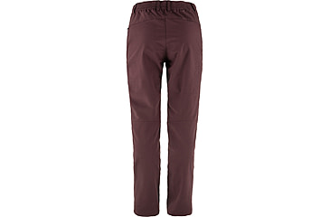 Image of Fjallraven Abisko Trail Stretch Trousers - Womens, Port, 46/R, F87101-357-46/R