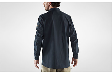 Image of Fjallraven Abisko Trekking Shirt - Mens, Dark Navy, Large, F87935-555-L
