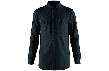 Image of Fjallraven Abisko Trekking Shirt - Mens, Dark Navy, Large, F87935-555-L