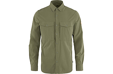 Image of Fjallraven Abisko Trekking Shirt - Mens, Light Olive, Extra Small, F87935-622-XS