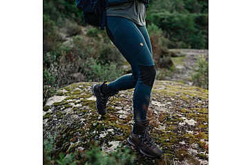 Image of Fjallraven Abisko Trekking Tights HD - Womens, Mountain Blue, 2XL, F87143-570-XXL