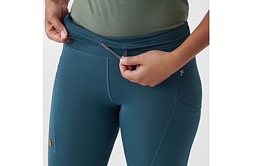 Image of Fjallraven Abisko Trekking Tights Pro - Womens, Indigo Blue-Iron Grey, 2XL, F84771-534-048-XXL