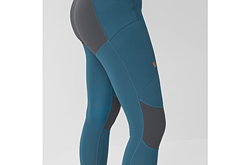 Image of Fjallraven Abisko Trekking Tights Pro - Womens, Indigo Blue-Iron Grey, 2XL, F84771-534-048-XXL
