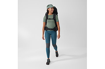 Image of Fjallraven Abisko Trekking Tights Pro - Womens, Indigo Blue-Iron Grey, 2XL, F84771-534-048-XXL