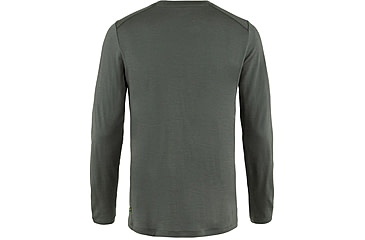 Image of Fjallraven Abisko Wool Long Sleeve - Mens, Basalt, Extra Large, F87194-050-XL