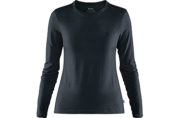 Image of Fjallraven Abisko Wool LS - Womens, Dark Navy, Extra Large, F84102-555-XL