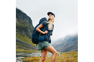 Image of Fjallraven Abisko Wool Short Sleeve - Womens, Black, Small, F84101-550-S