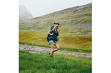 Image of Fjallraven Abisko Wool Short Sleeve - Womens, Dark Navy, Extra Large, F84101-555-XL