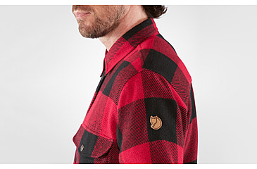 Image of Fjallraven Canada Shirt - Mens, Chestnut/Dark, Large, F90631-230-555-L