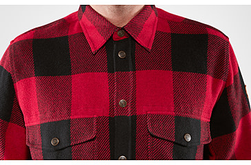 Image of Fjallraven Canada Shirt - Mens, Chestnut/Dark, Large, F90631-230-555-L