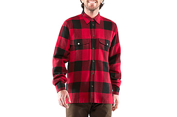 Image of Fjallraven Canada Shirt - Mens, Chestnut/Dark, Large, F90631-230-555-L