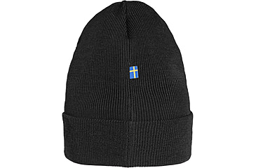 Image of Fjallraven Classic Knit Hat, Black, One Size