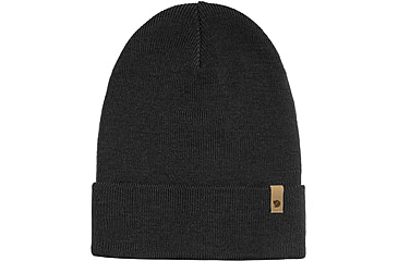 Image of Fjallraven Classic Knit Hat, Black, One Size